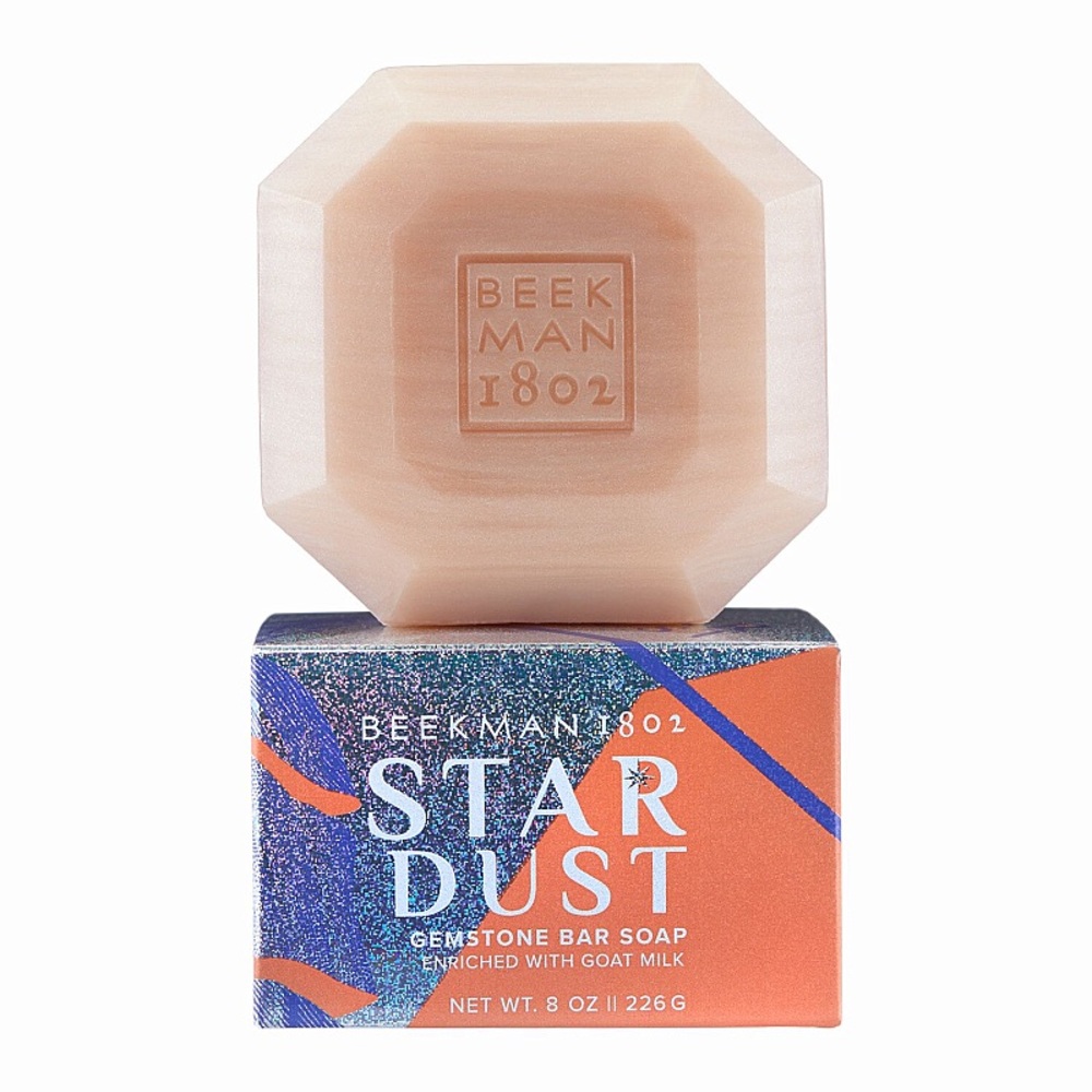 *NEW* BEEKMAN STARDUST GEMSTONE GOAT MILK BAR SOAP 8oz